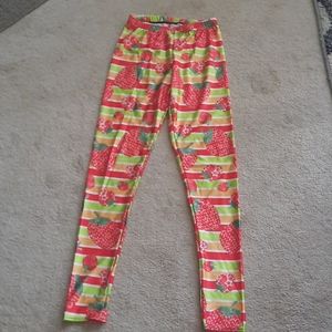 Strawberry leggings